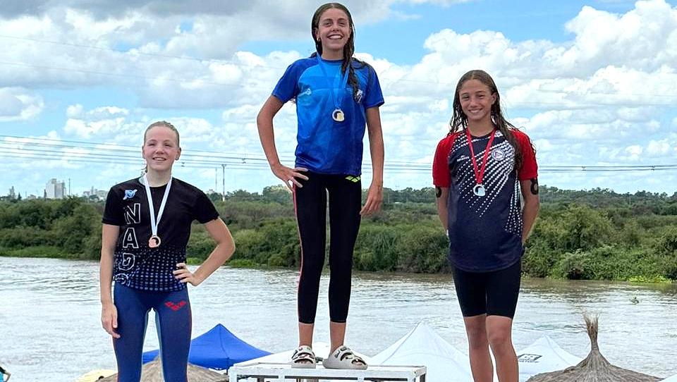 Sofía Ovalles, la joya de la natación sanjuanina: Campeona argentina y rumbo al Mundial