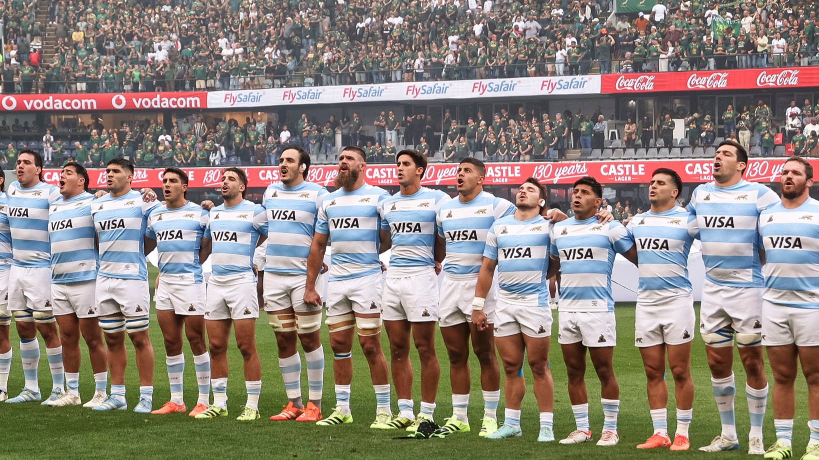 Los Pumas sufrieron una dura derrota ante Sudáfrica