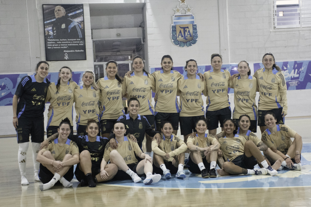 La Selección Femenina de futsal se prepara para la Copa del Mundo