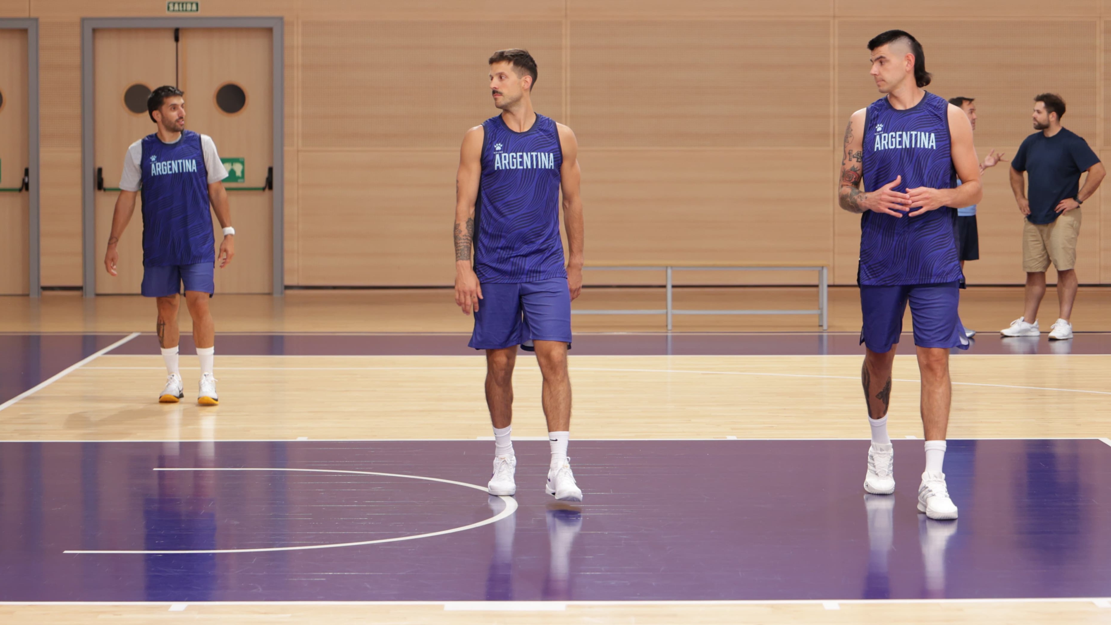 La Selección Argentina de básquet ya entrena en Madrid rumbo a la AmeriCup 2025