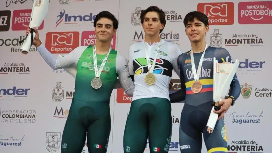 Panamericano de Ruta: Nehuén Erripa acarició el podio en Colombia