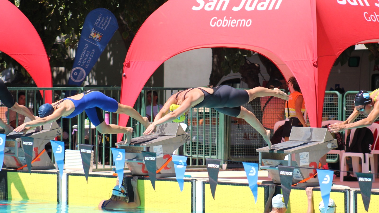 Reina de las aguas: Romina Profili brilló en San Juan con cuatro oros argentinos