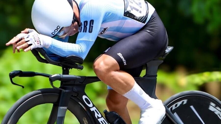 Panamericano de Ruta: Nehuén Erripa acarició el podio en Colombia