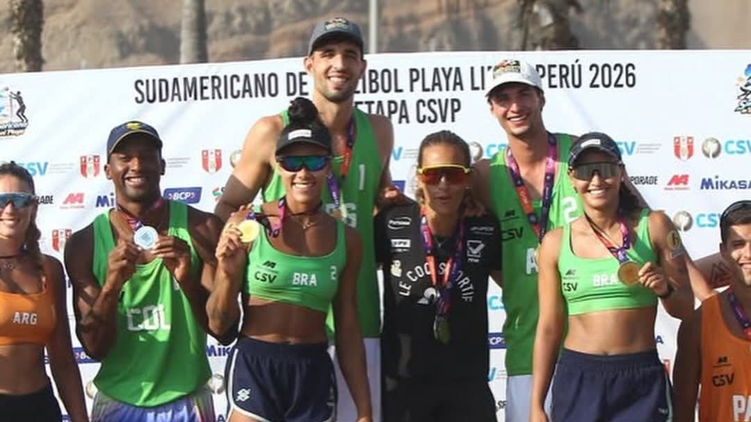 ¡Gritalo fuerte! Los hermanos Capogrosso se bañaron en oro en el Sudamericano de Lima