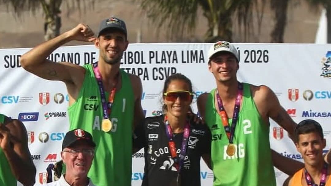 ¡Gritalo fuerte! Los hermanos Capogrosso se bañaron en oro en el Sudamericano de Lima