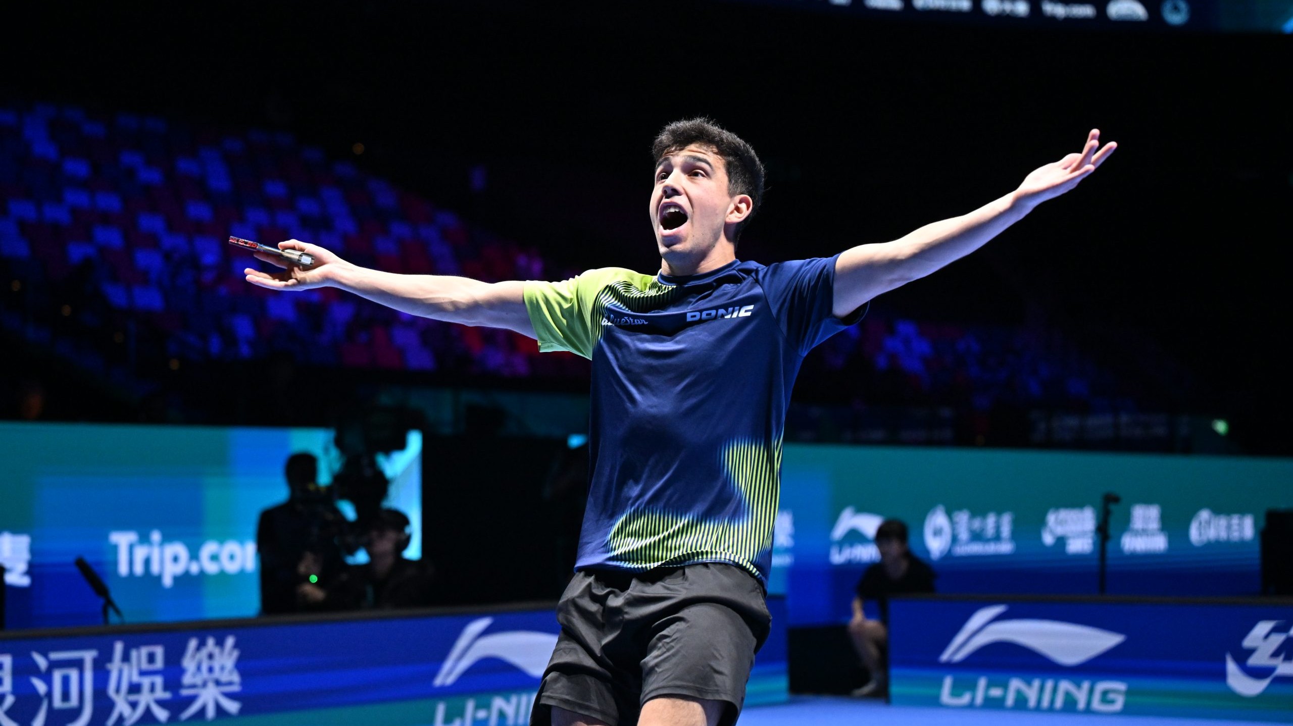¡Histórico! Horacio Cifuentes firmó en China la mejor victoria del tenis de mesa argentino