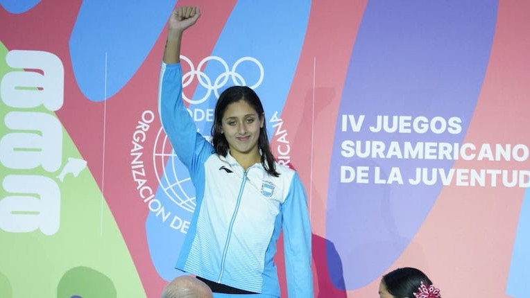 ¡Reina de América! Agostina Hein brilló con dos oros y récords históricos