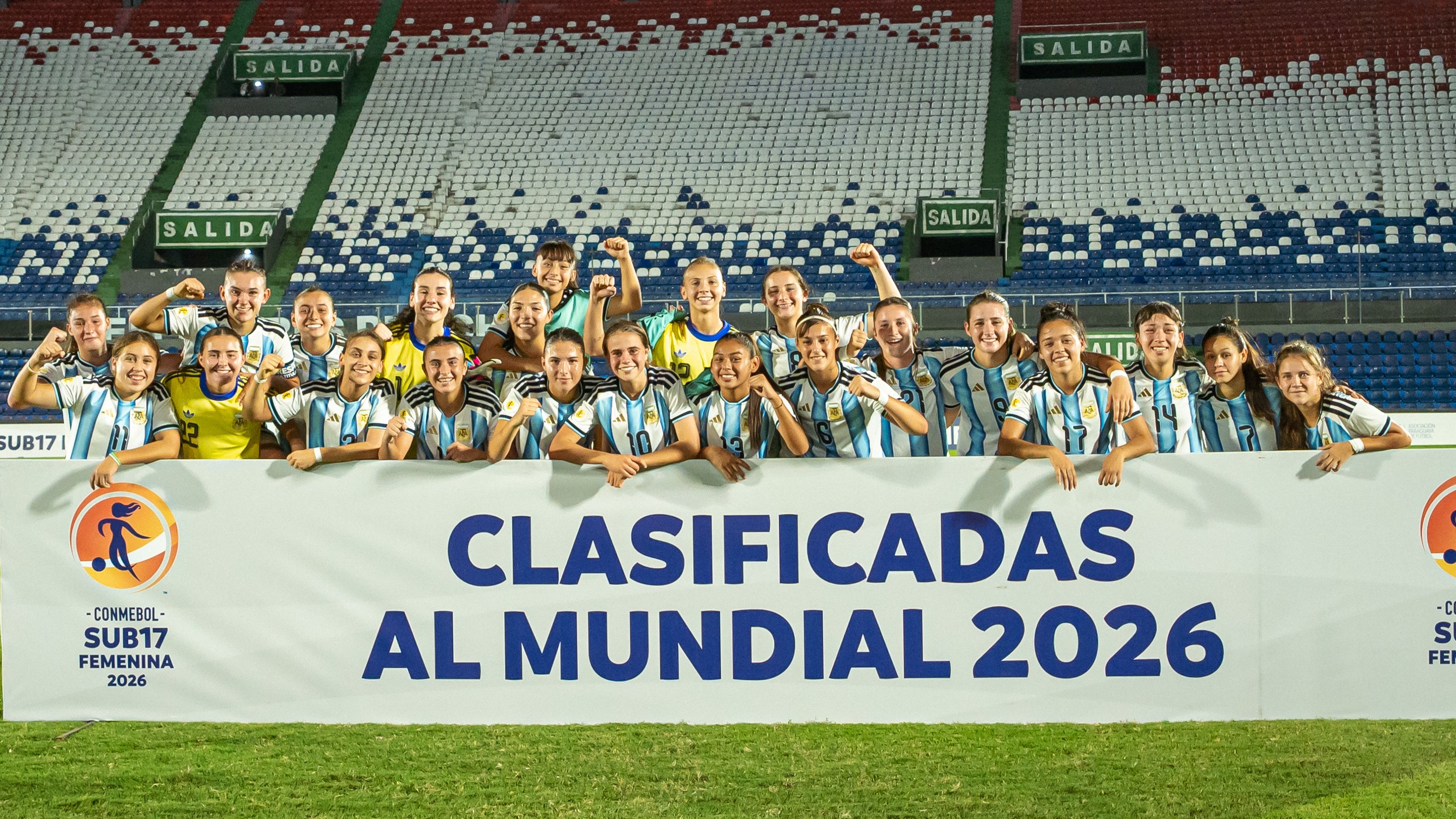 ¡Histórico! Argentina clasificó por primera vez al Mundial Femenino Sub 17