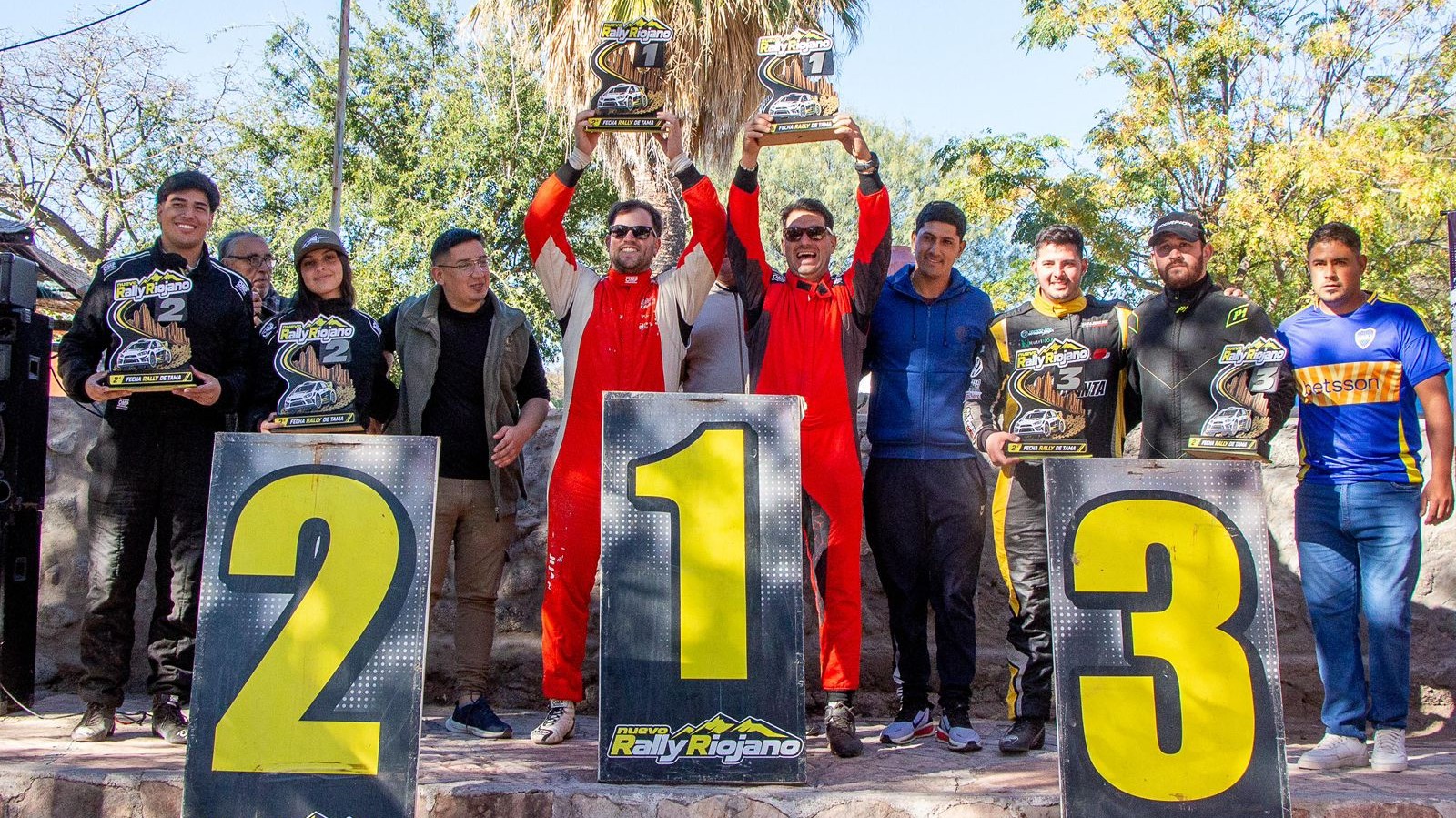 ¡El regreso del campeón! Santiago Gambetta aceleró a fondo y se quedó con el Rally de Tama
