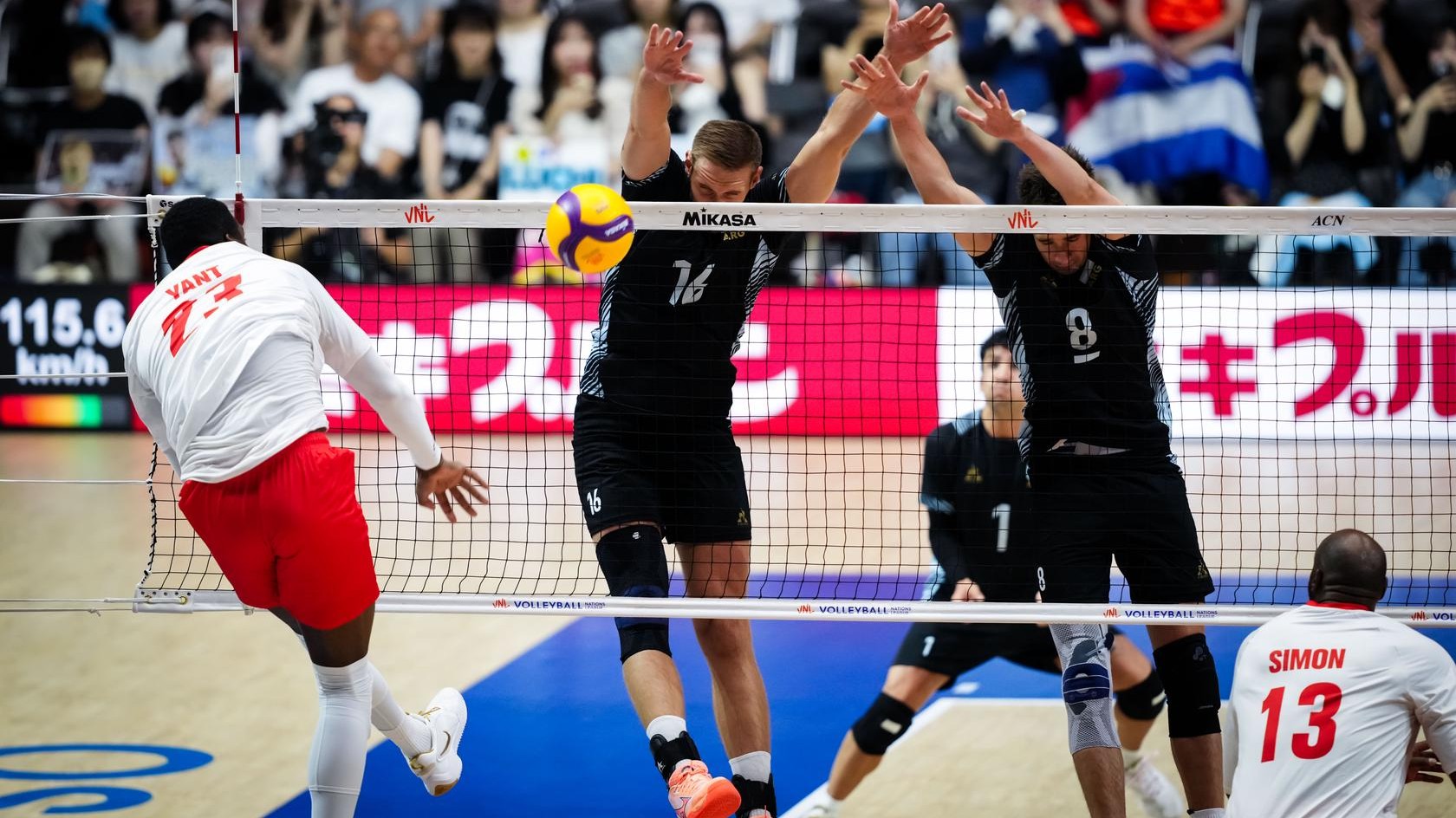 ¡Se escapó en el final! Argentina batalló en el tie break ante Cuba