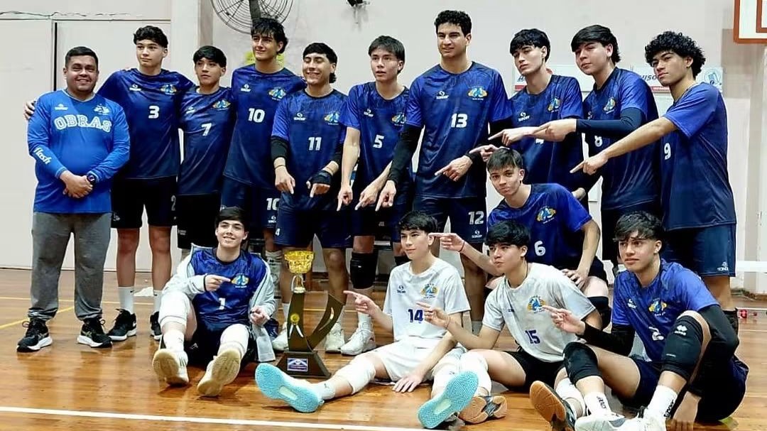 ¡Obras campeón y boleto a Chapadmalal! San Juan vibró con los Regionales Sub-18 de Vóley