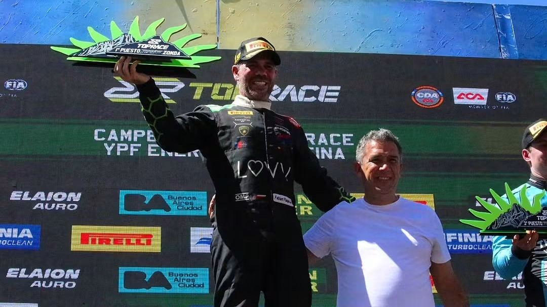 Fabián Flaqué volvió al Top Race y aceleró a fondo en el Zonda