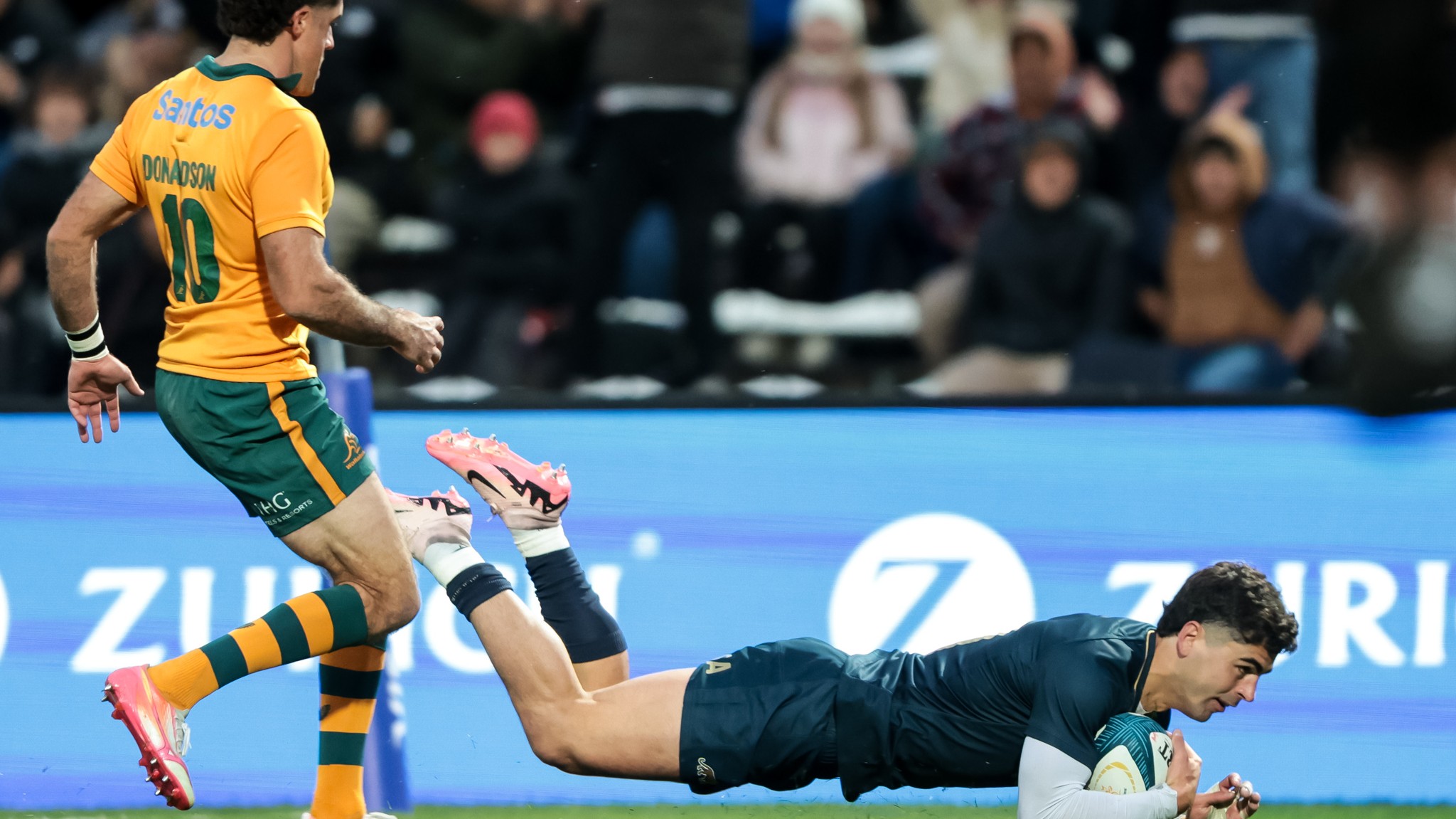 Los Pumas batallaron con el alma e igualaron ante Australia en Mendoza