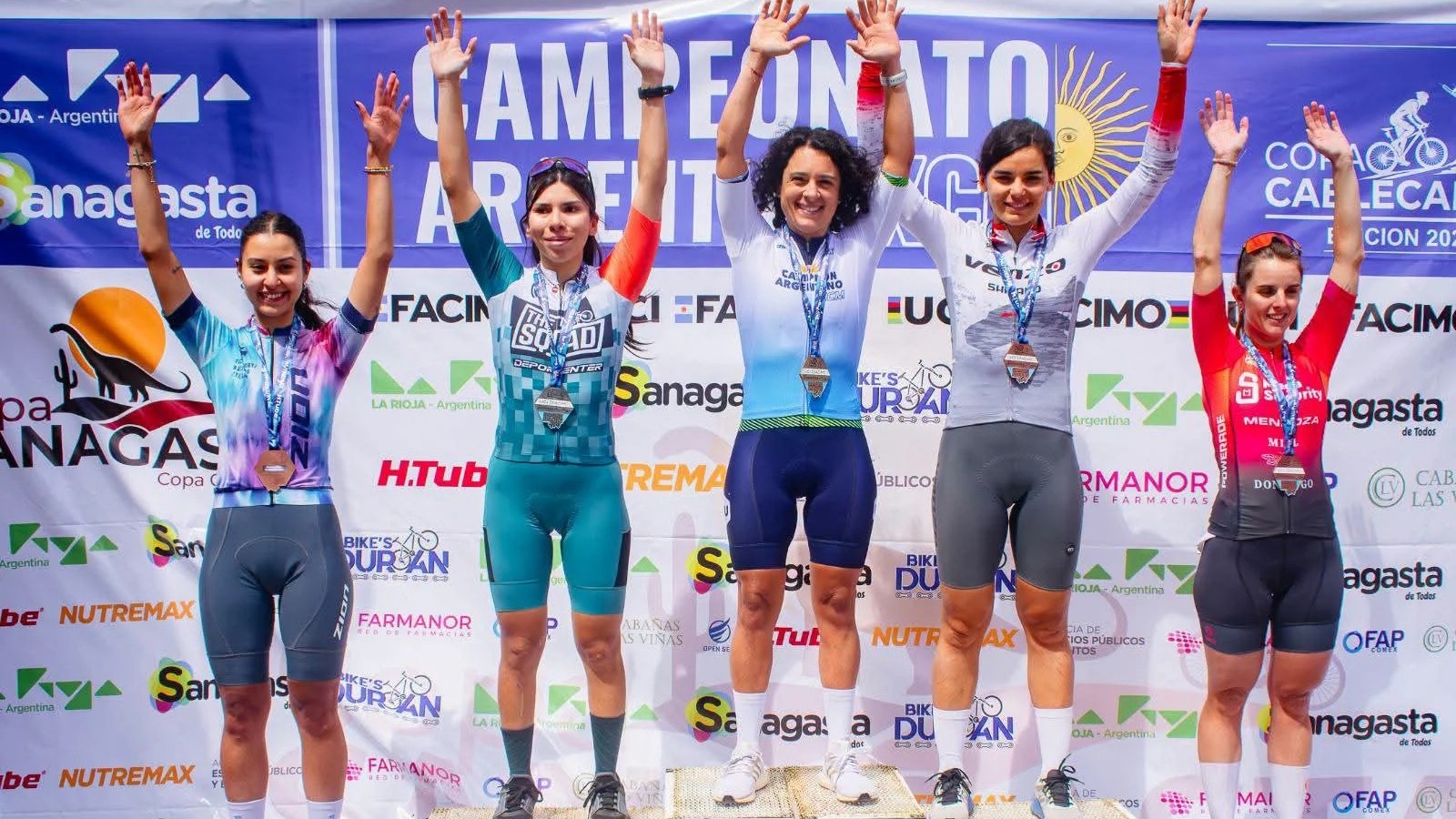 ¡Orgullo Sanjuanino en La Rioja: Podios y títulos en el Argentino de Cross Country!