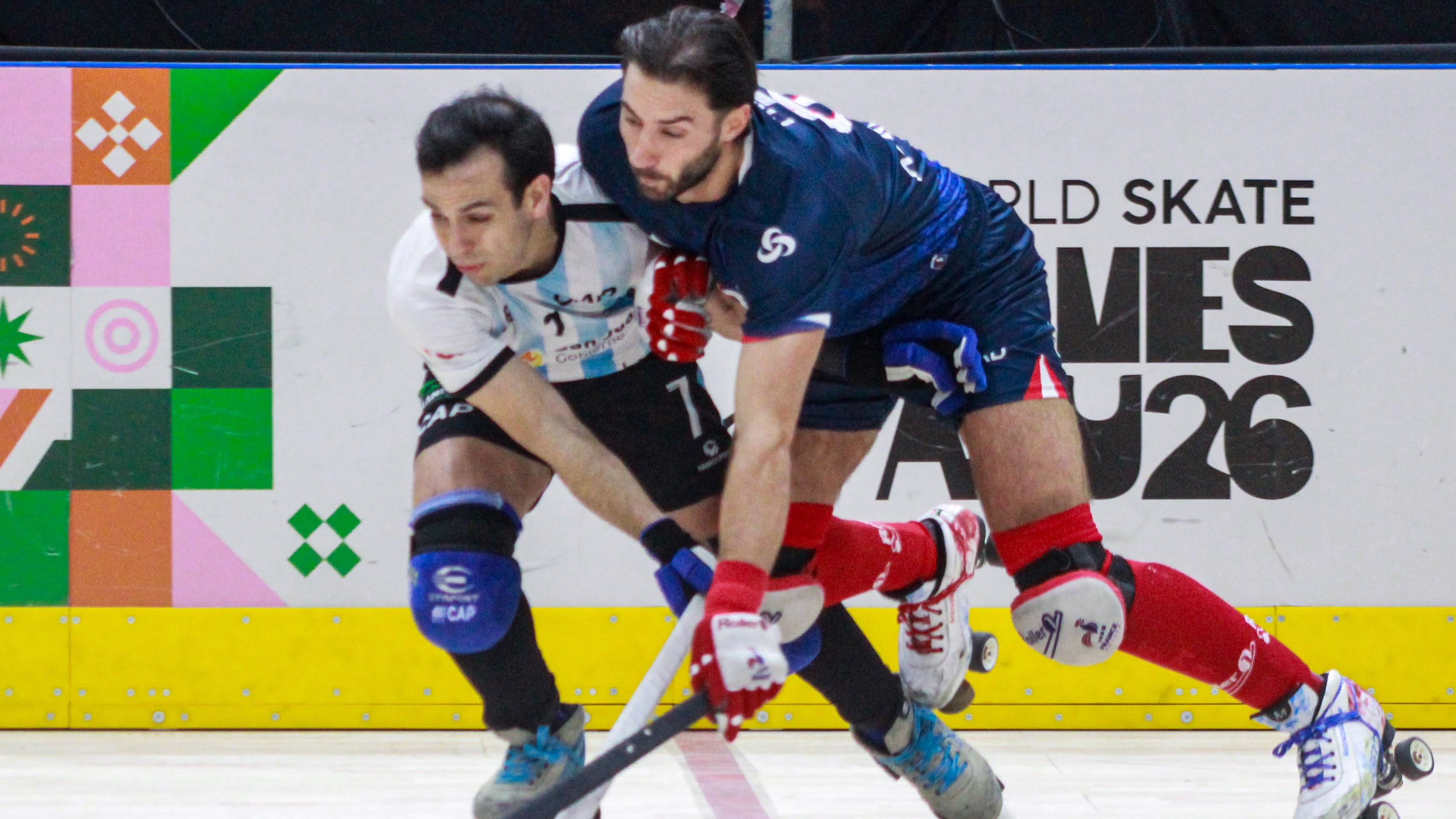 Francia amargó a la Argentina y se quedó con el Mundial de Hockey en los World Skate Games