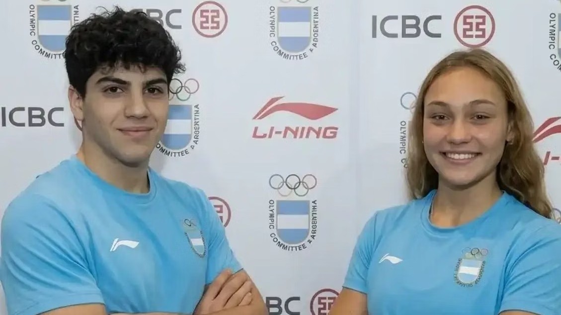 ¡Orgullo Olímpico! La natación y la gimnasia tienen a los abanderados argentinos para Dakar 2026