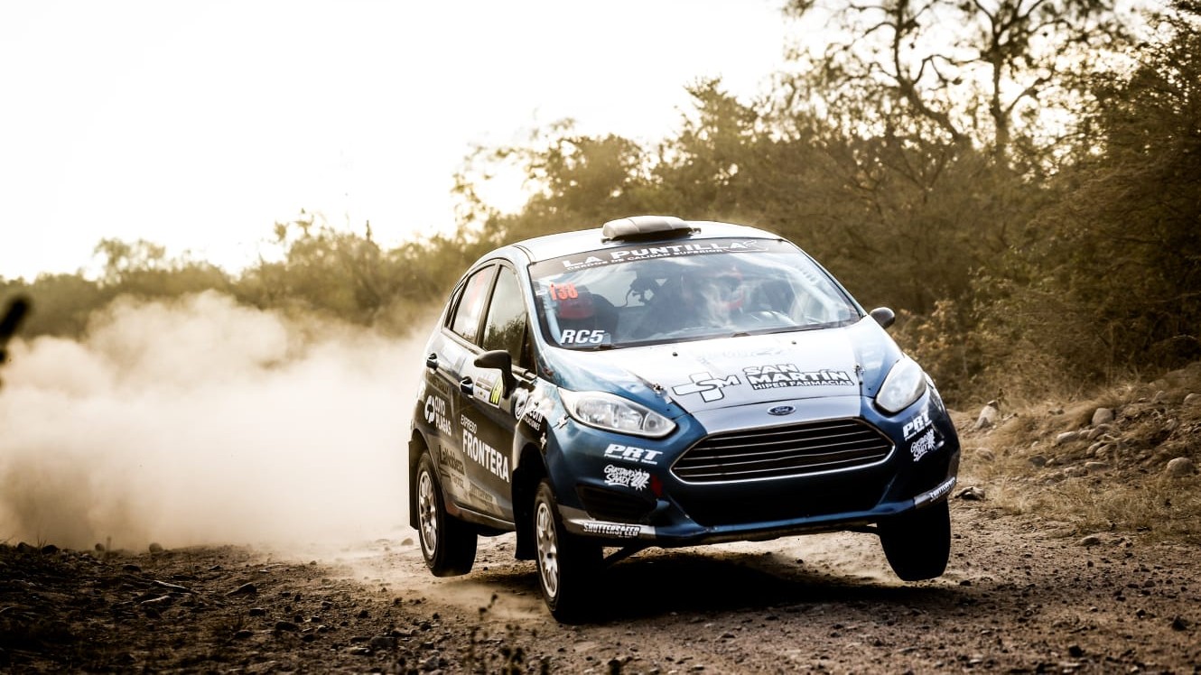 Santiago Gambetta acelera en la octava fecha del Rally Cordobés